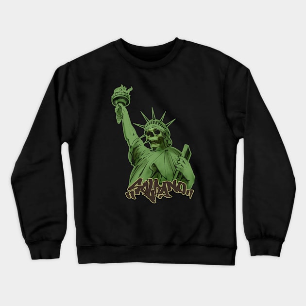 Liberty or death Crewneck Sweatshirt by Soldjango unchained